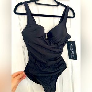 Miraclesuit black swimsuit